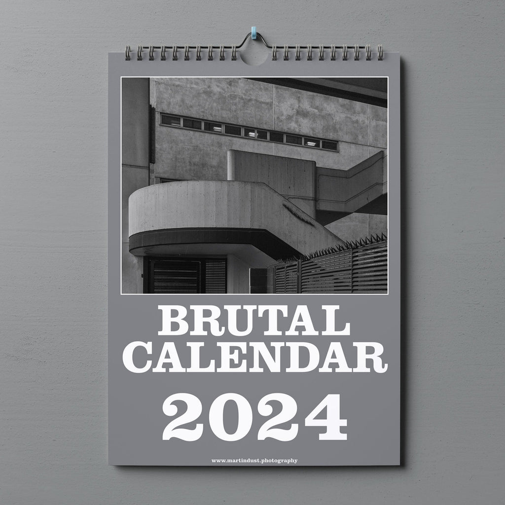 Brutalist Calendar 2024 cms.my.na